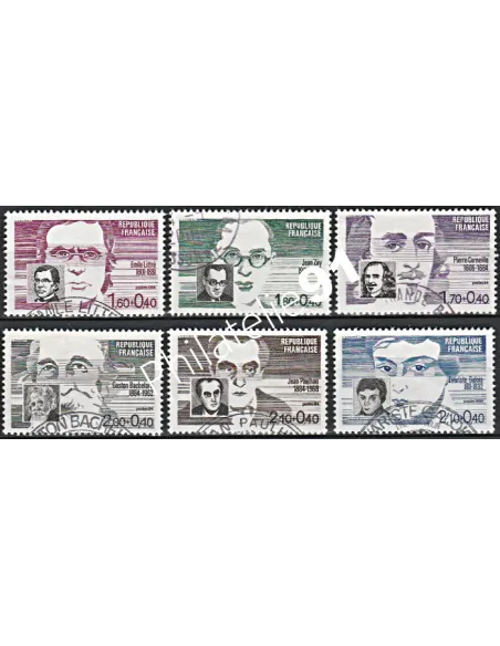 Timbre n° 2328 à 2332  oblitéré - collection timbres France