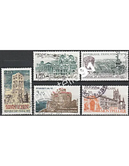 Timbre n° 2348 à 2851  oblitéré - collection timbres France
