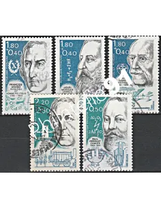Timbre n° 2396 à 2400  oblitéré - collection timbres France