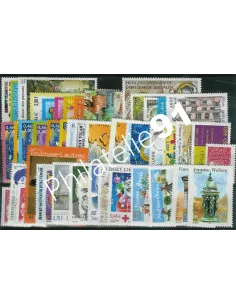 Année complète de timbres de France - 2001 - Neuve**