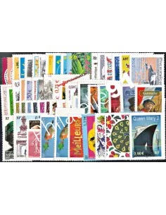 Année complète de timbres de France - 2003 - Neuve**