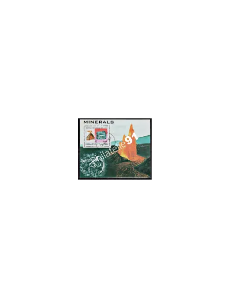 TIMBRE DE SOMALIE -  ANNEE 1997 - MINERAUX
