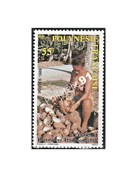 POLYNESIE n°  326 - collection timbres Dom-Tom