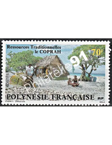 POLYNESIE n°  327 - collection timbres Dom-Tom