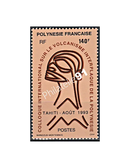 POLYNESIE n°  438 - collection timbres Dom-Tom