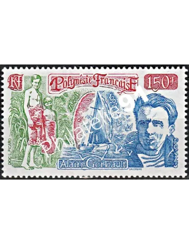 POLYNESIE n°  444 - collection timbres Dom-Tom