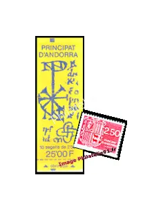 Carnet de timbres C4 - Andorre français