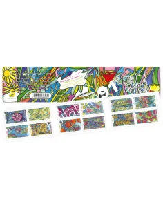 Carnet BC1300, Fleurs à foison,collection timbres France