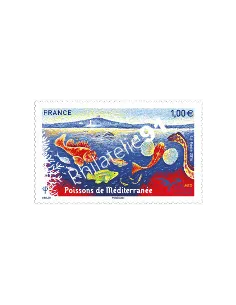 Timbre 5077, Euromed Postal,Poissons de Méditerranée,collection timbres France