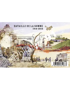 Bloc Bataille de la Somme,collection timbres France