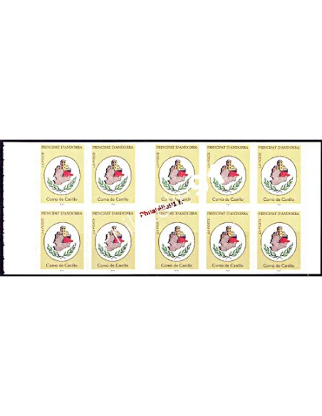 Carnet n° C6 d'Andorre français