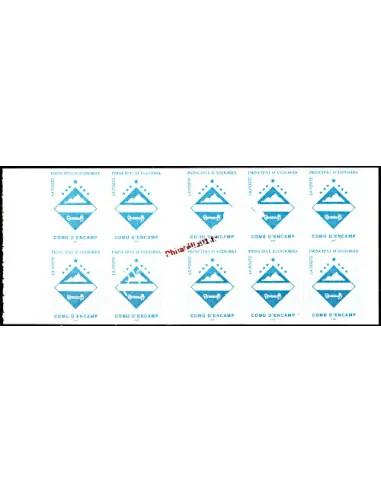 Carnet n° C7 d'Andorre français