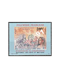 POLYNESIE n°  456 - collection timbres Dom-Tom