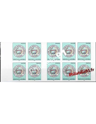 Carnet n° C12 d'Andorre français