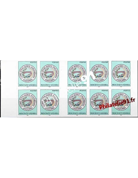 Carnet n° C12 d'Andorre français