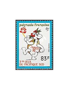 POLYNESIE n°  488 - collection timbres Dom-Tom
