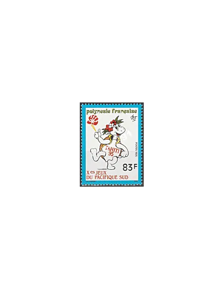 POLYNESIE n°  488 - collection timbres Dom-Tom