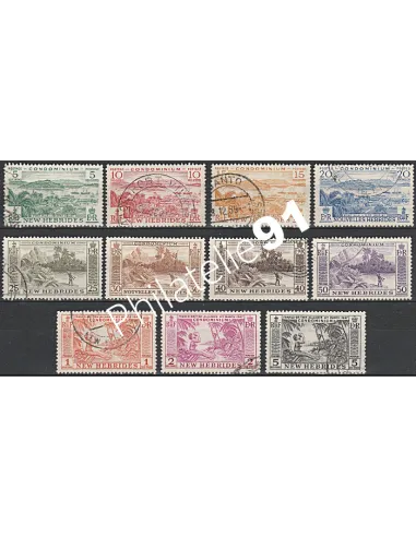 Nouvelles-Hébrides n° 175 à 185 - Timbres colonies Francaises