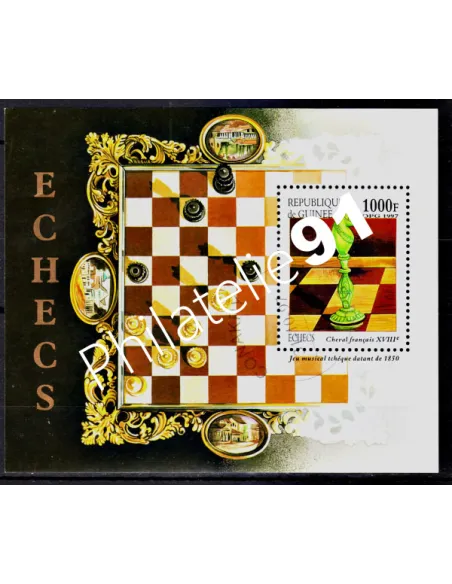 GUINEE -  BF 123D - ECHECS