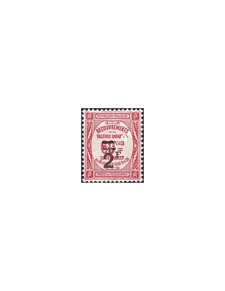 Timbre-taxe n°   54 ** - Timbre de recouvrements surchargé (250423-23)