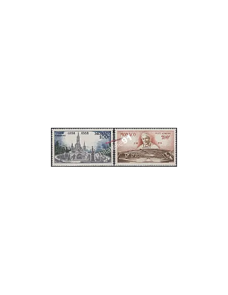 MONACO - P.A. n°  69 et 70 - LOURDES
