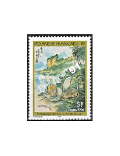 POLYNESIE n°  501 - collection timbres Dom-Tom