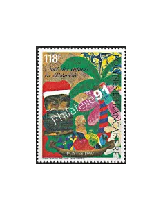 POLYNESIE n°  554 - collection timbres Dom-Tom