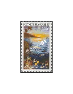 POLYNESIE n°  570 - collection timbres Dom-Tom
