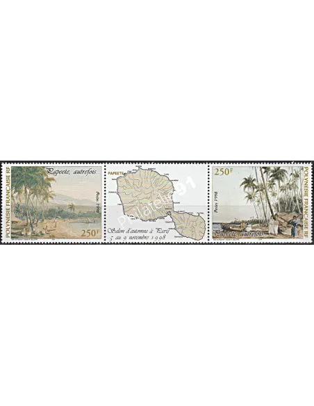 POLYNESIE n°  572 à 573 - collection timbres Dom-Tom