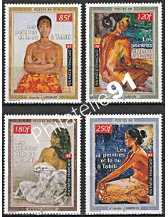 POLYNESIE n°  604 à 607 - collection timbres Dom-Tom
