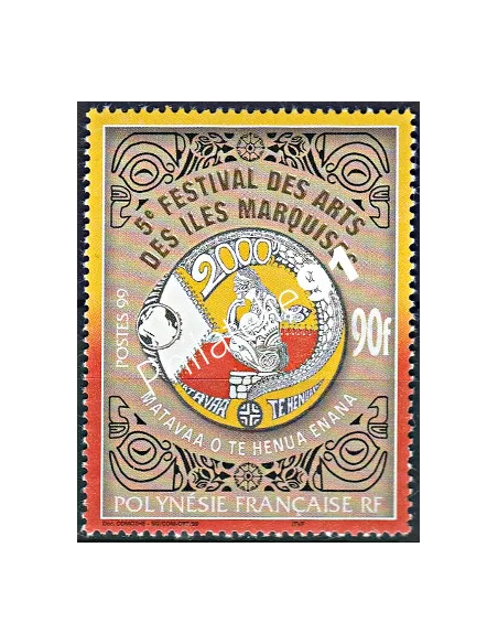 POLYNESIE n°  609 - collection timbres Dom-Tom