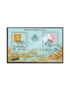 CUBA -  BF 95 - Timbre sur timbre