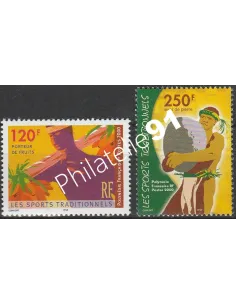 POLYNESIE n°  625 à 626 - collection timbres Dom-Tom