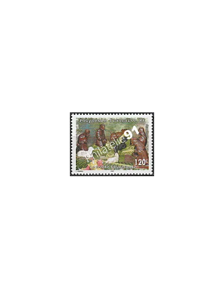 POLYNESIE n°  655 - collection timbres Dom-Tom