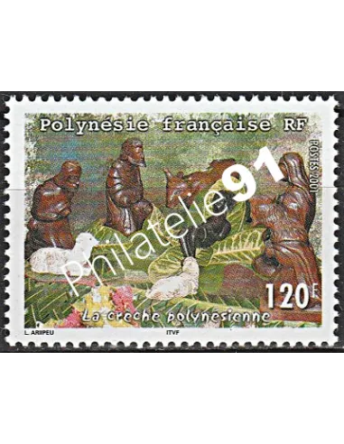 POLYNESIE n°  655 - collection timbres Dom-Tom