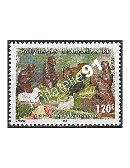 POLYNESIE n°  655 - collection timbres Dom-Tom