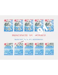 Timbres de MONACO - BF n° 34 - EUROPA - Protection de la nature & environnement