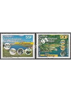 POLYNESIE n°  674 à 675 - collection timbres Dom-Tom