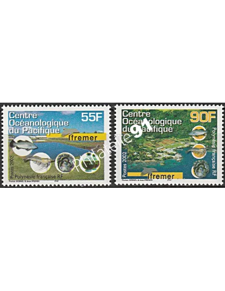 POLYNESIE n°  674 à 675 - collection timbres Dom-Tom