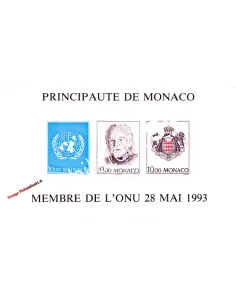 MONACO - BF n° 62** - Monaco, membre de l'O.N.U.