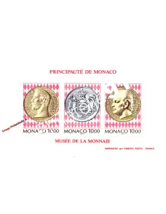 MONACO - BF n° 66** - Musée des timbres et des monnaies