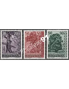 LIECHTENSTEIN n° 339 à 341 - Collection timbres Europe