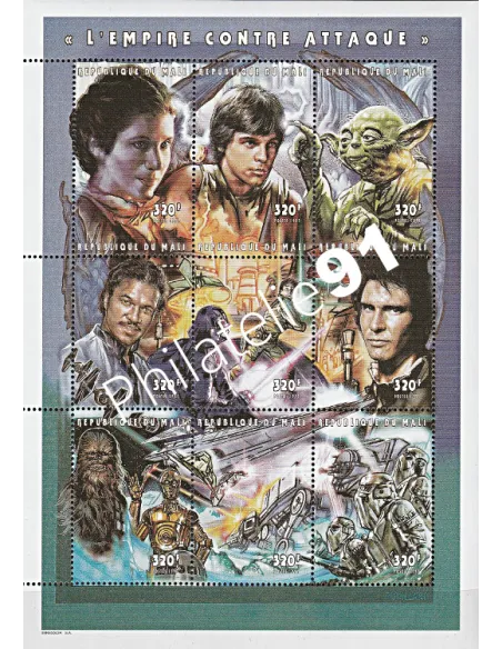 MALI - n° 1167 à 1175 en Feuille - Collection timbre Afrique