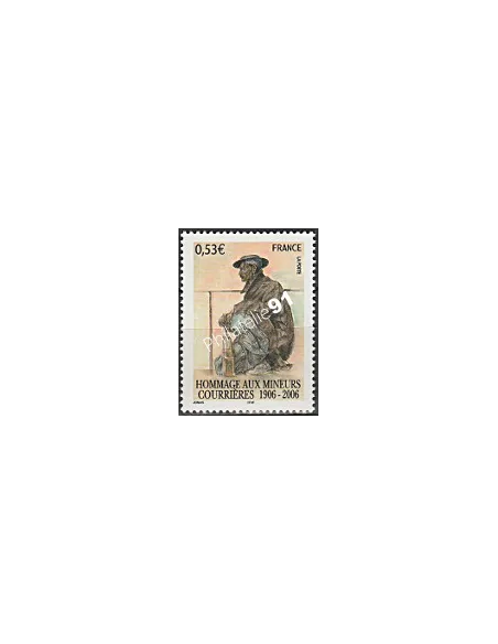 Timbre de France n° 3880b - Collection Variété de France.