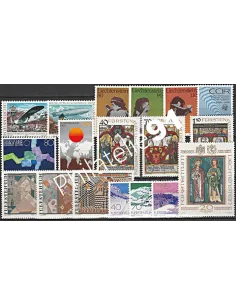 Liechtenstein, Année complète neuve 1979, Collection timbres Europe