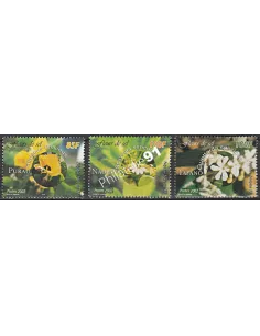 POLYNESIE n°  677 à 679 - collection timbres Dom-Tom