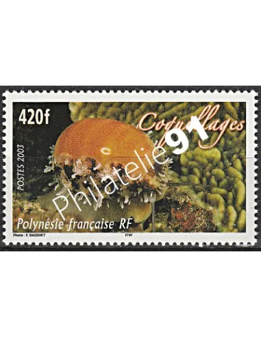 POLYNESIE n°  695 - collection timbres Dom-Tom