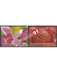 POLYNESIE n°  699 à 700 - collection timbres Dom-Tom