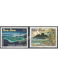 POLYNESIE n°  701 à 702 - collection timbres Dom-Tom