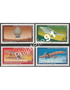 BERLIN, n°  524 à 527, Collection timbres Allemagne